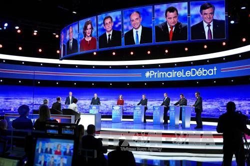 French Presidential Election: right-wing candidates join live TV debate  - ảnh 1